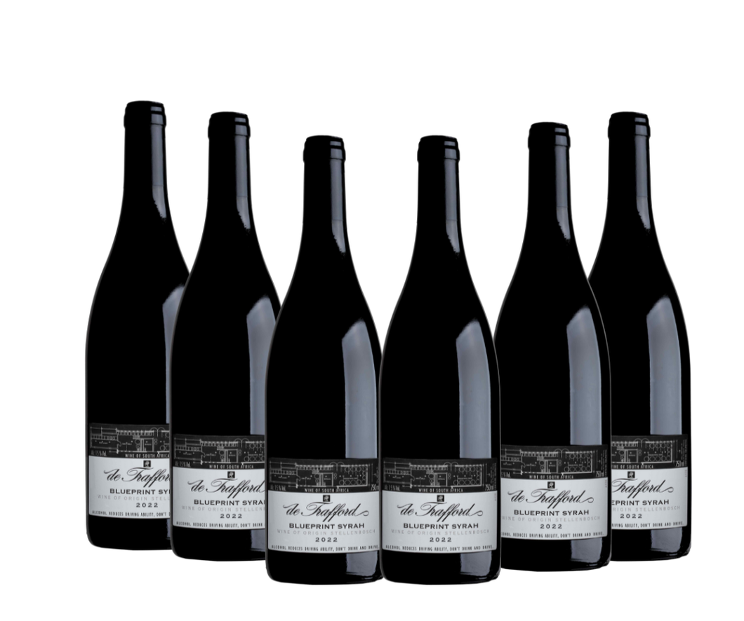 De Trafford Blueprint Syrah 2022 Release Case