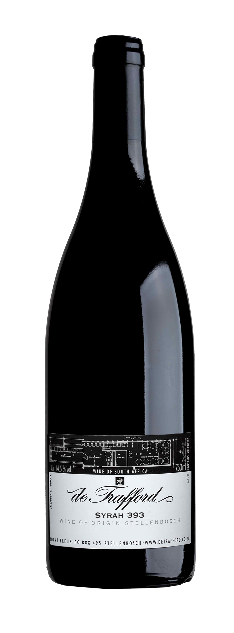 De Trafford Syrah 393 2019 Magnum