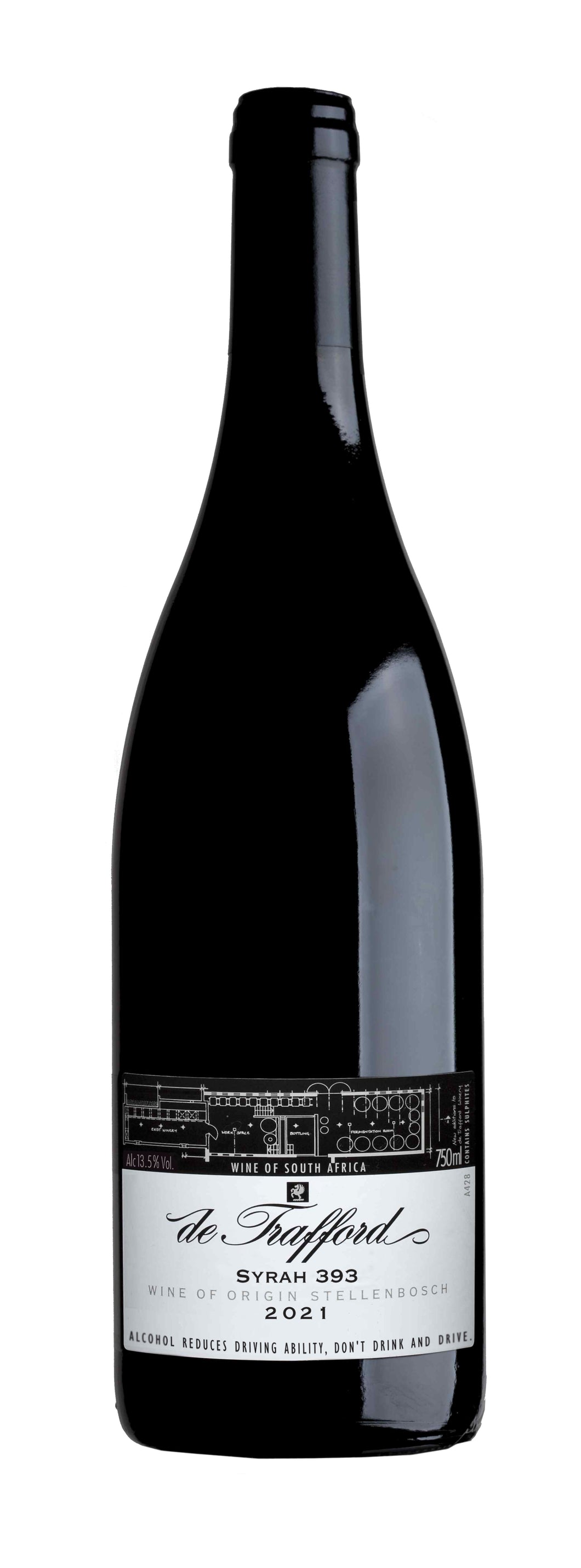 De Trafford Syrah 393 2021